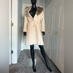 Ralph Lauren coat with fur neck